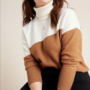Anthropologie turtle neck sweater